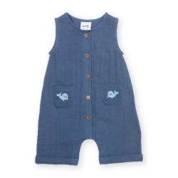 Kite Whale Dungarees